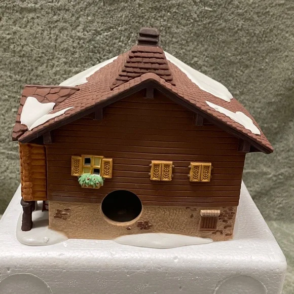 Department 56 Bavarian House Holiday Decor - Gray and White - Picture 7 of 12